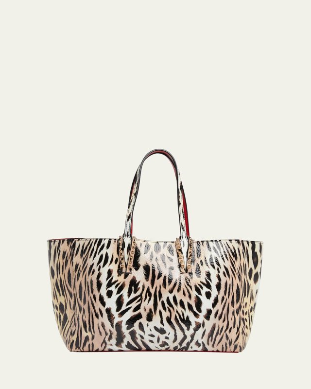 Cabata Gigi Small Cheetah Naplak Tote Bag
